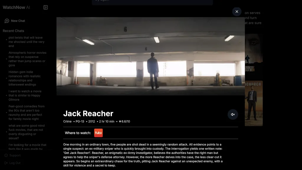 WatchNow AI screenshot 3 of 3