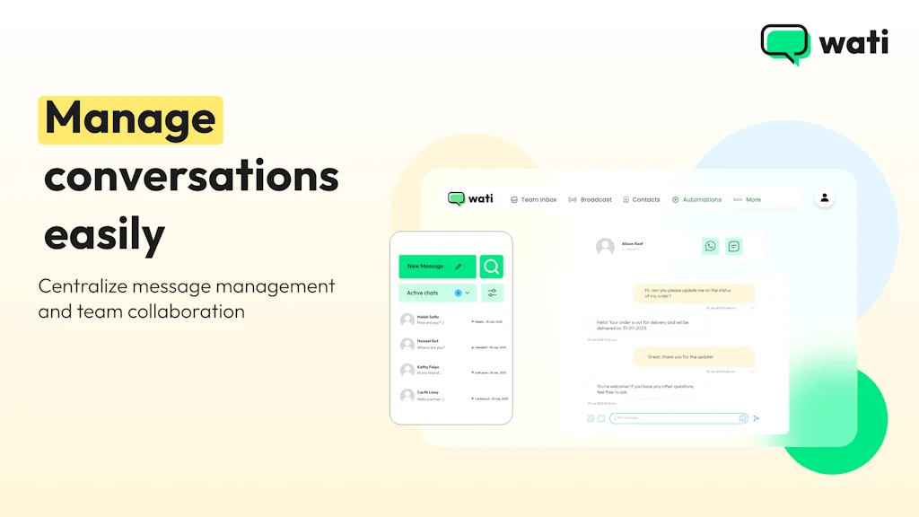 Wati screenshot 2 of 3