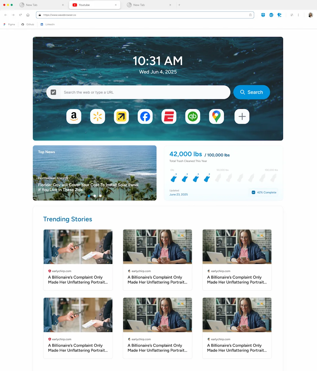 Wave Browser screenshot 1 of 4