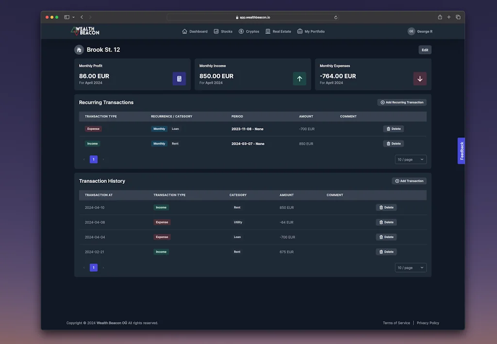 Wealth Beacon screenshot 3 of 4