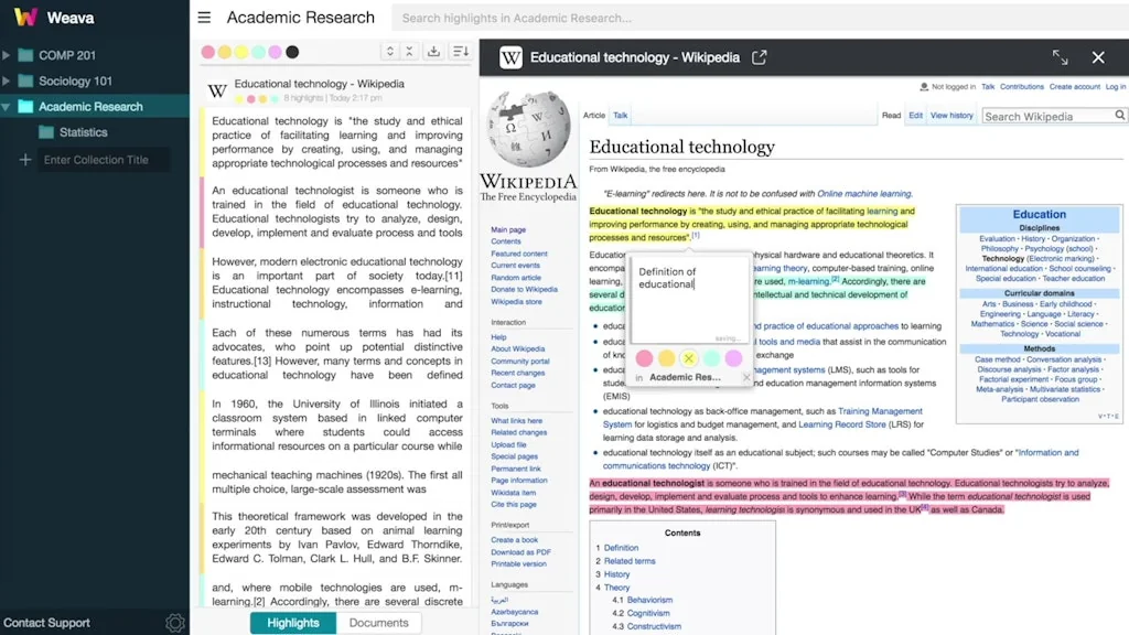 Weava screenshot 3 of 3