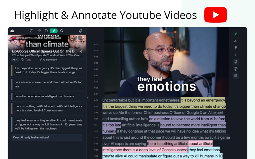 Web & Youtube Highlighter + AI Summary screenshot 2 of 3