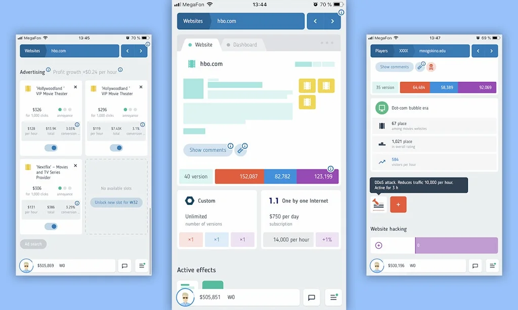 Web Tycoon screenshot 3 of 4