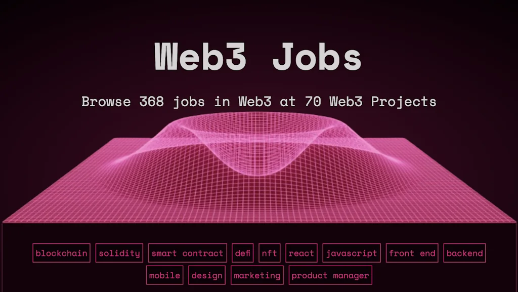 Web3 Jobs screenshot 1 of 4
