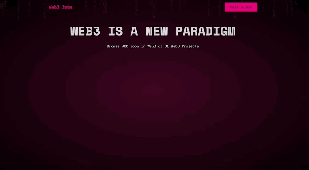 Web3 Jobs screenshot 2 of 4