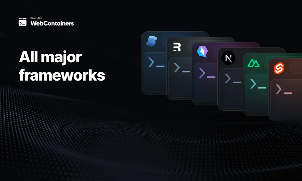 WebContainer API screenshot 7 of 8