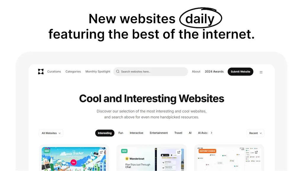 WebCurate.co screenshot 2 of 3