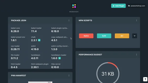 Webdash screenshot 1 of 7