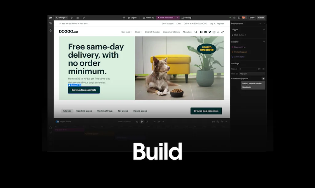 Webflow screenshot 1 of 3