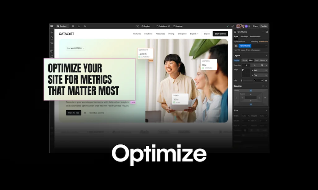 Webflow screenshot 3 of 3