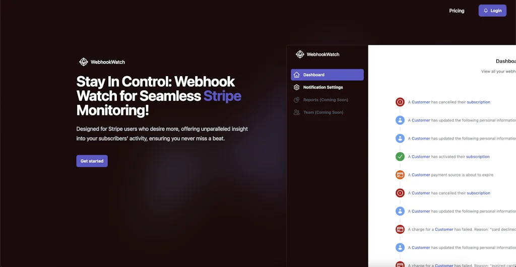 WebhookWatch screenshot 3 of 4