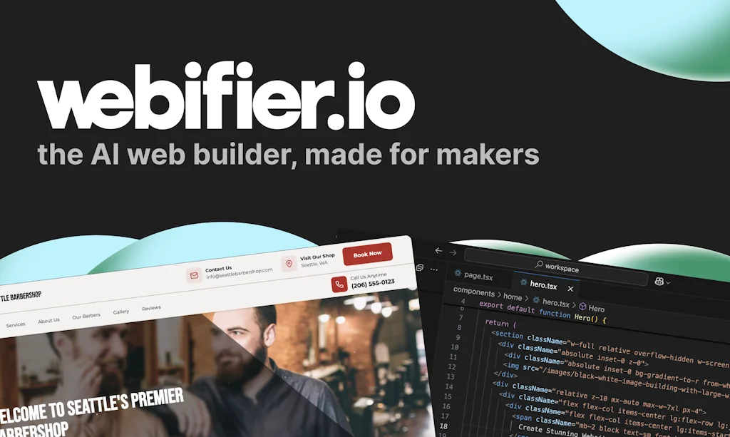 Webifier.io screenshot 1 of 3
