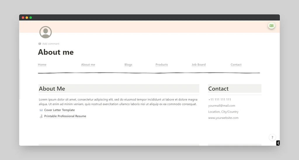 Website OS screenshot 5 of 7