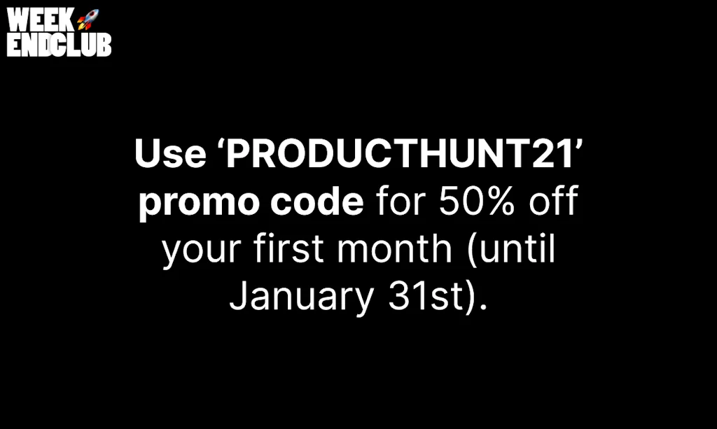 Weekend Club screenshot 5 of 6