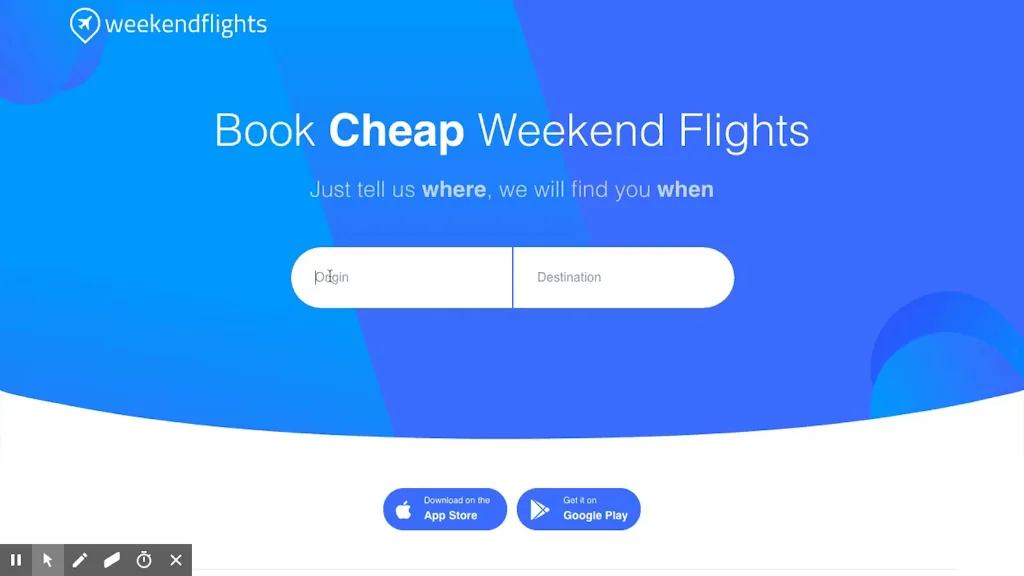 Weekendflights screenshot 4 of 4