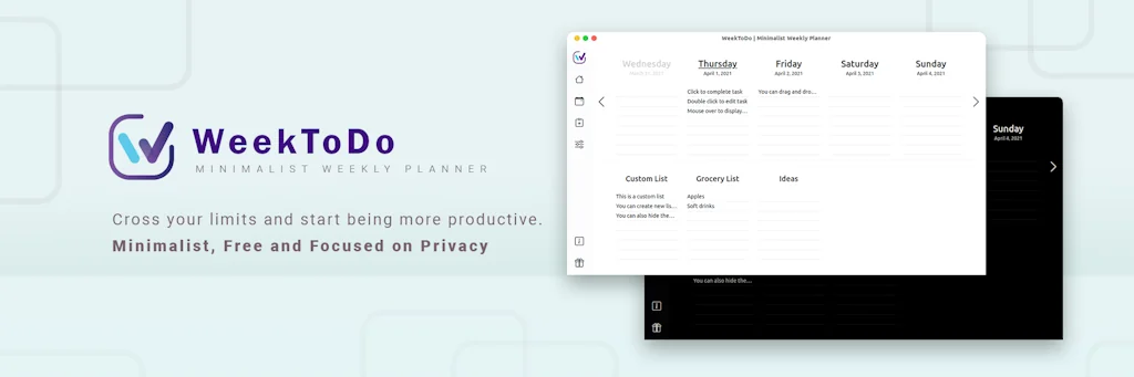 WeekToDo screenshot 1 of 4