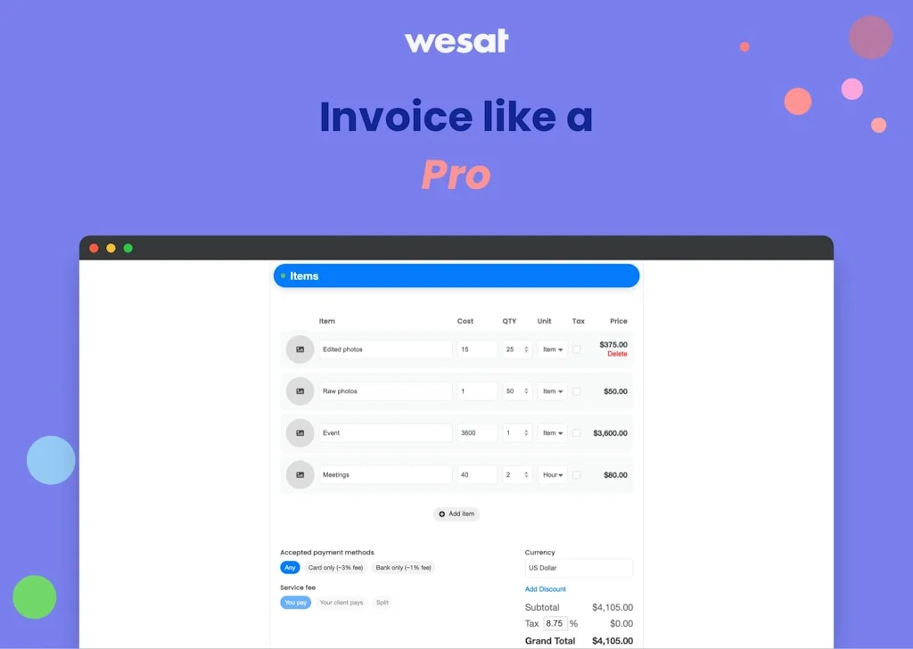 Wesat screenshot 3 of 6