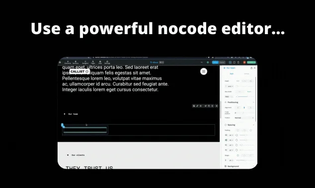 WeWeb.io screenshot 1 of 3