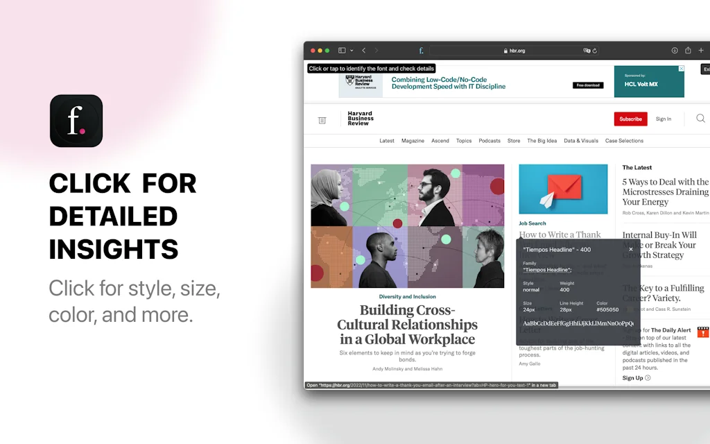 What Font for Safari screenshot 3 of 4