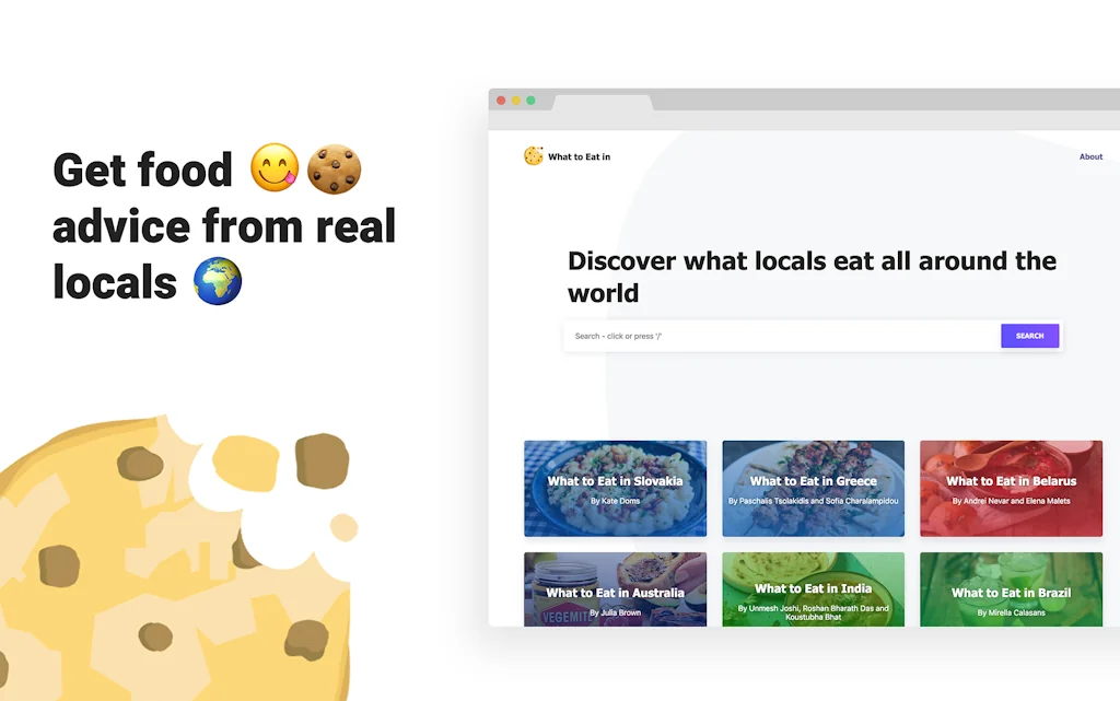 What to Eat in screenshot 1 of 3