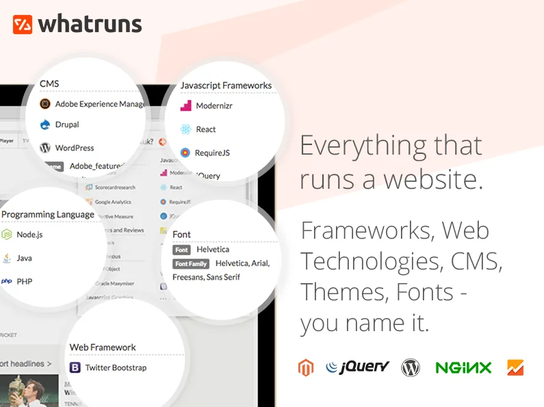 WhatRuns screenshot 2 of 3