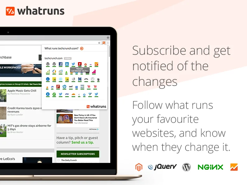 WhatRuns screenshot 3 of 3