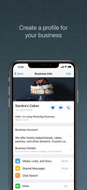 WhatsApp Business screenshot 1 of 3