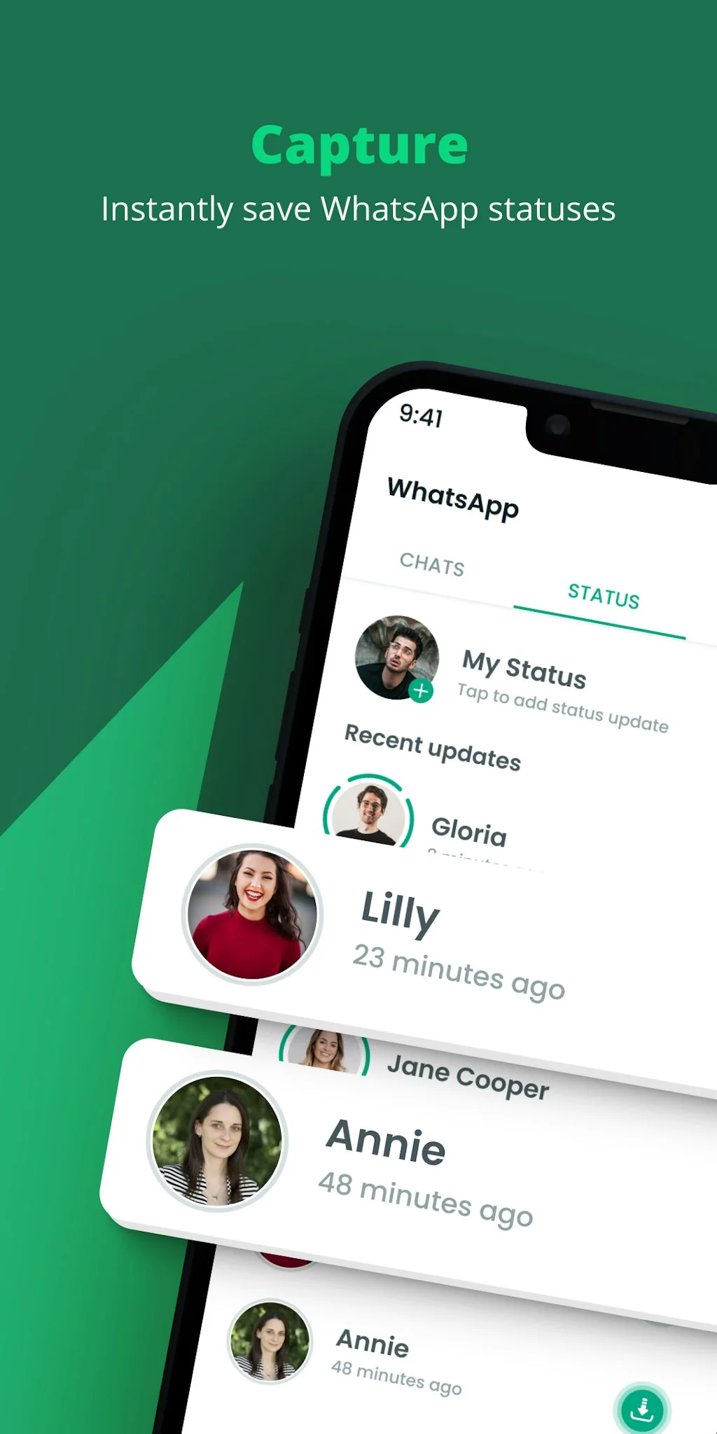 Whatsapp Status Saver, Share screenshot 2 of 5