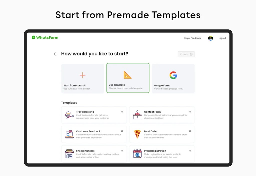 WhatsForm screenshot 5 of 6