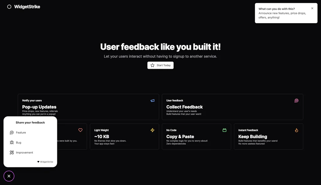 WidgetStrike screenshot 1 of 4