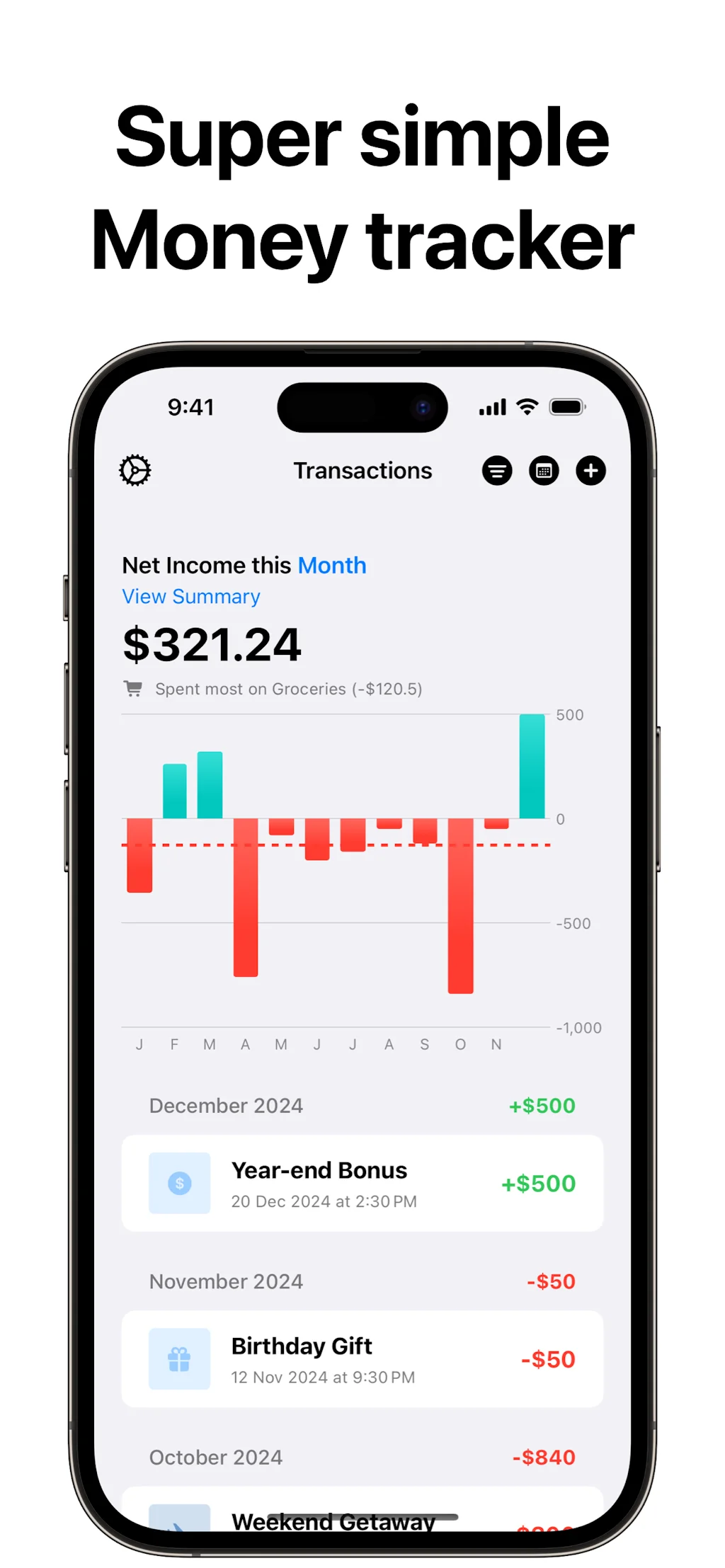 Windfall - Finance Tracker screenshot 2 of 8