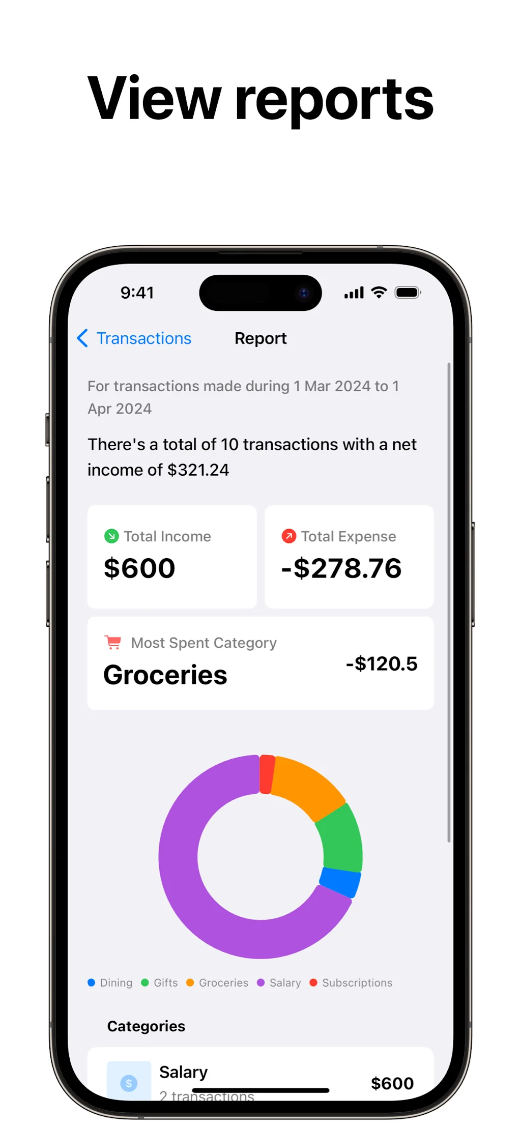 Windfall - Finance Tracker screenshot 7 of 8
