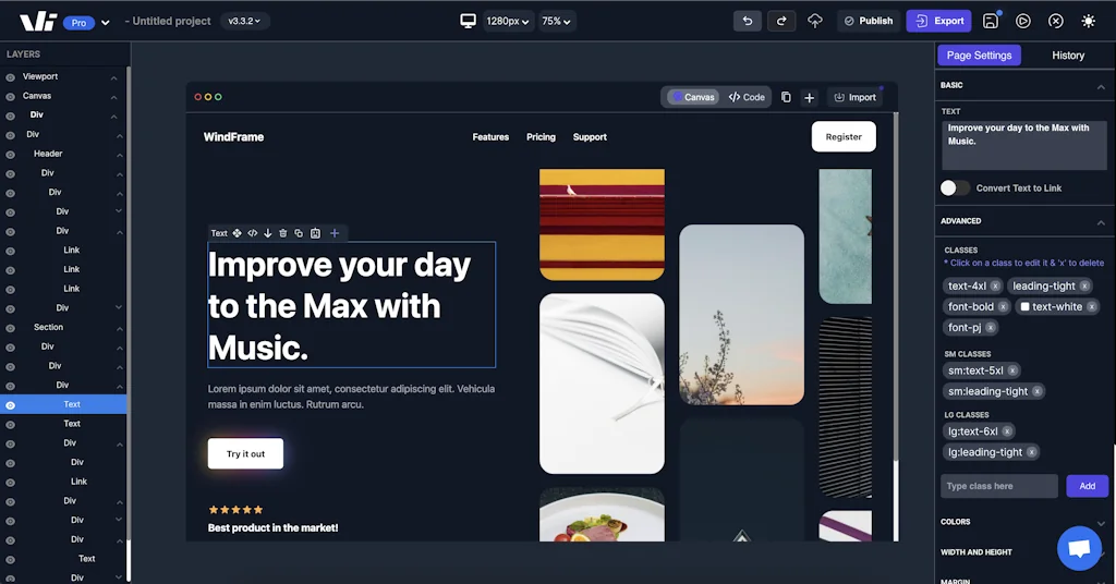 Windframe screenshot 3 of 6