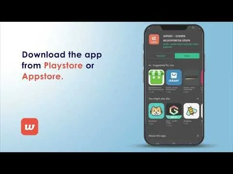 Windo - Online Store Builder  screenshot 1 of 7