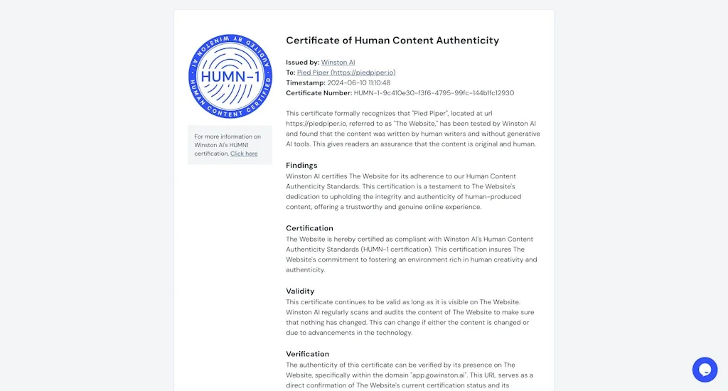 Winston AI screenshot 3 of 4