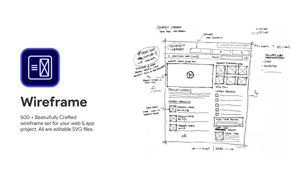 Wireframe for Figma screenshot 3 of 3