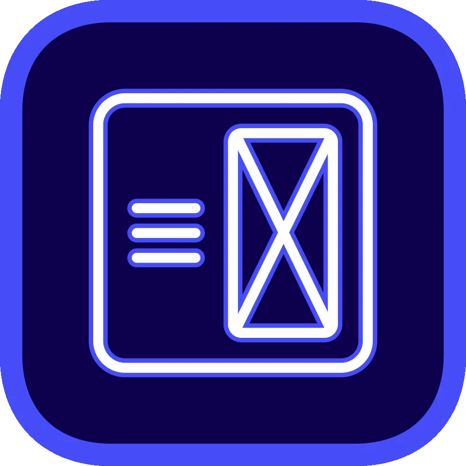 Wireframe for Figma logo