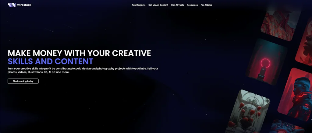 Wirestock  screenshot 2 of 4