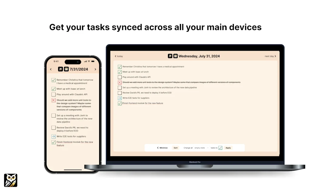 Wise owl screenshot 1 of 3
