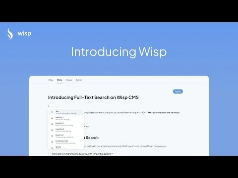 Wisp CMS screenshot 5 of 5