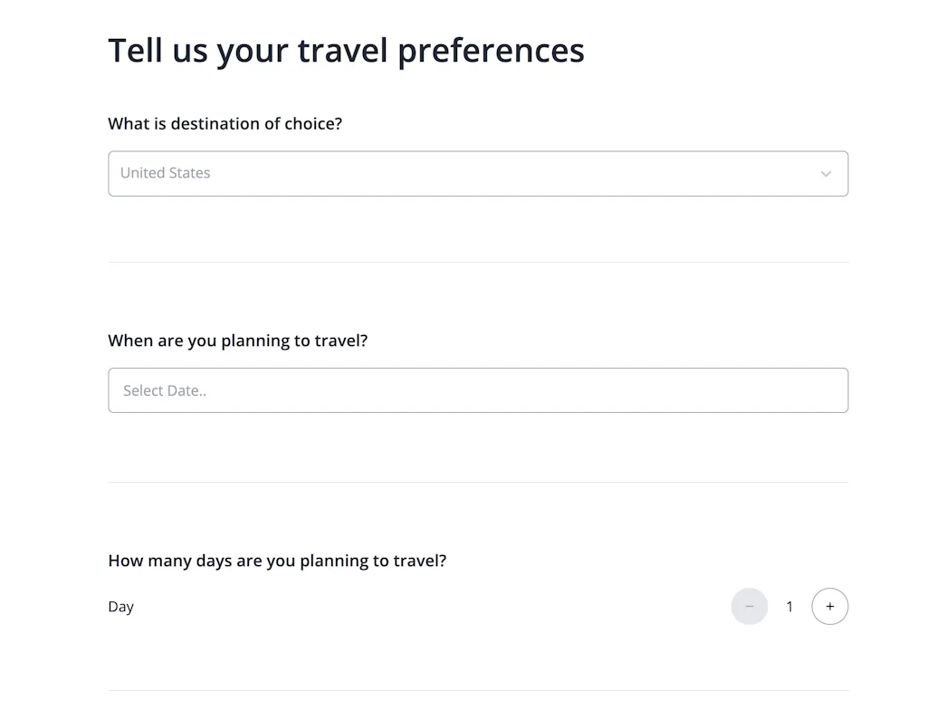 Wonderplan.ai screenshot 2 of 3