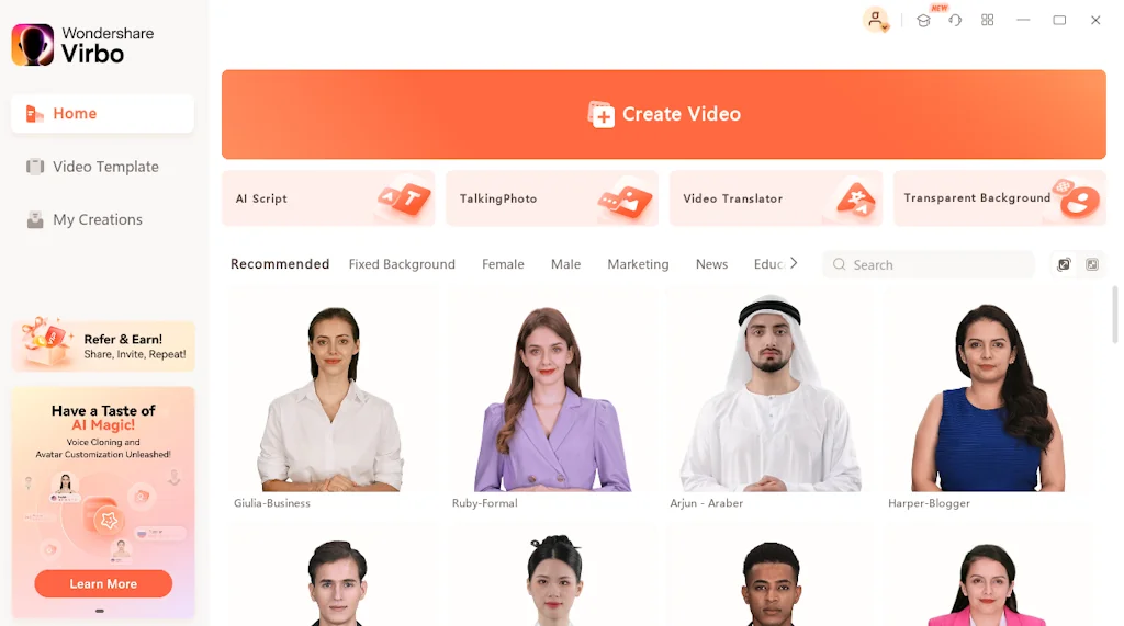 Wondershare Virbo screenshot 3 of 4