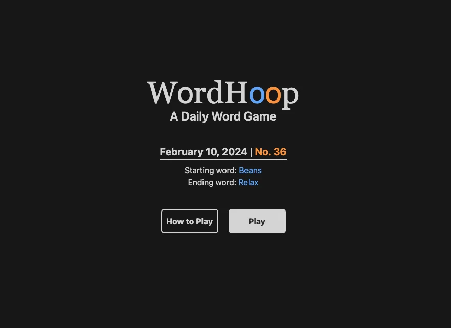 WordHoop screenshot 1 of 3