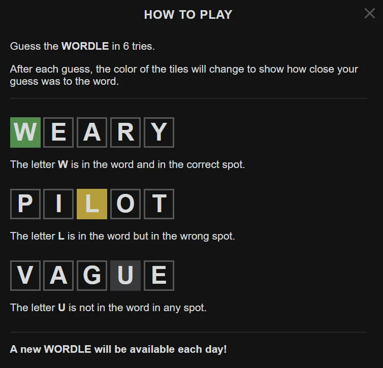 Wordle screenshot 1 of 2