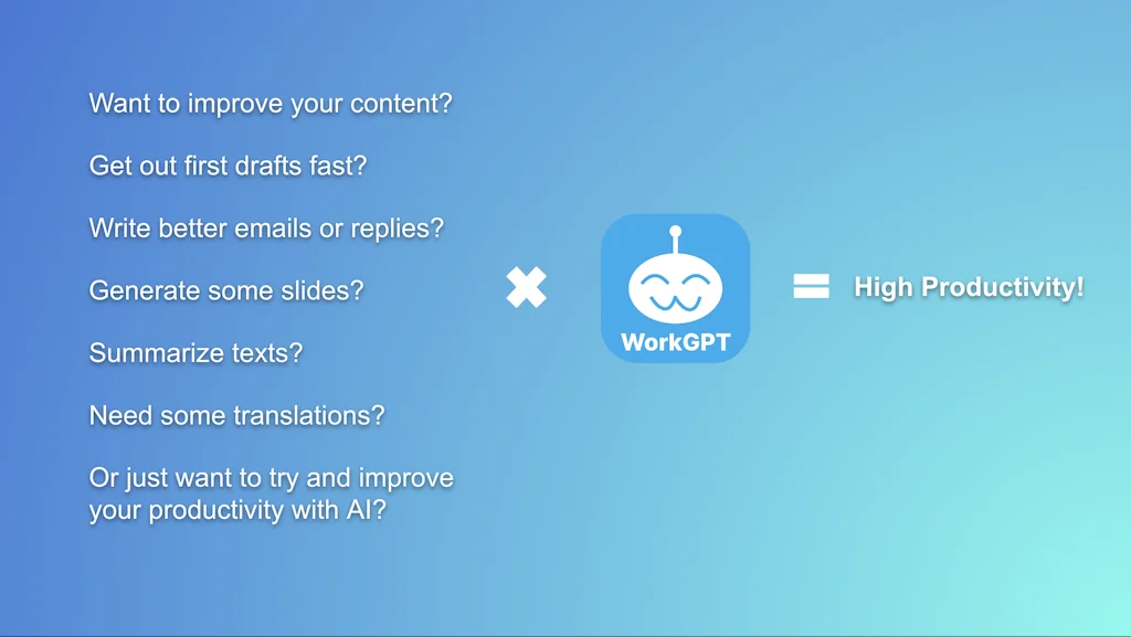 WorkGPT screenshot 2 of 3