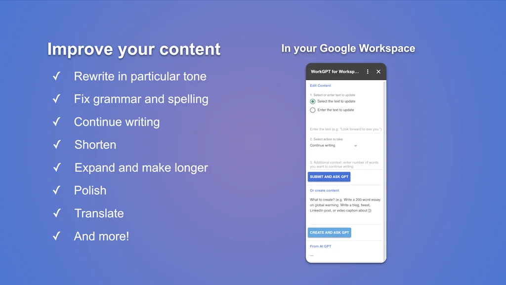 WorkGPT screenshot 3 of 3