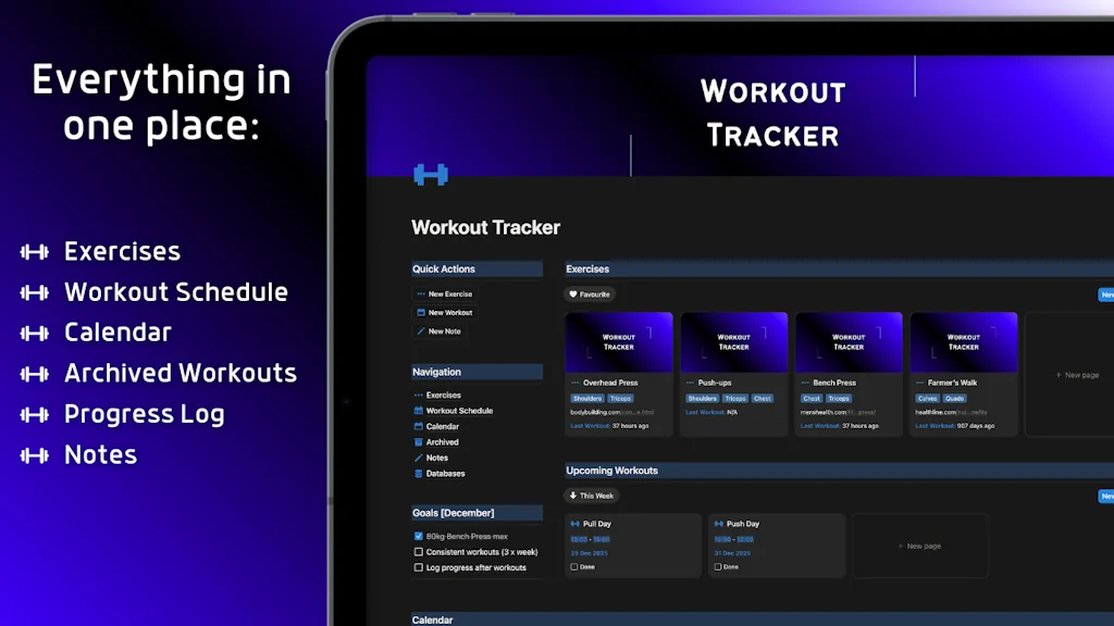 Workout Tracker screenshot 3 of 3