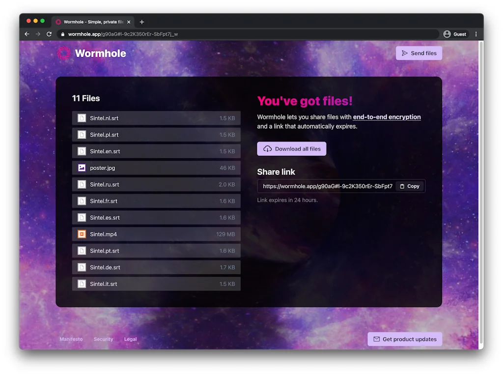 Wormhole screenshot 5 of 5