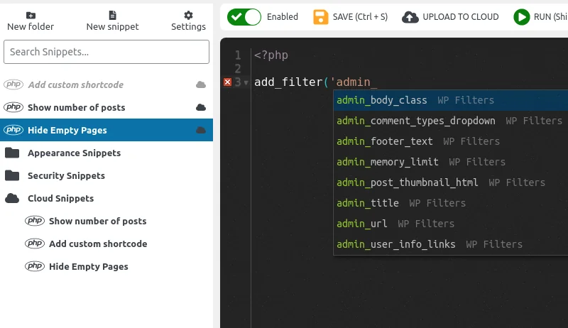WPCodeBox screenshot 3 of 3