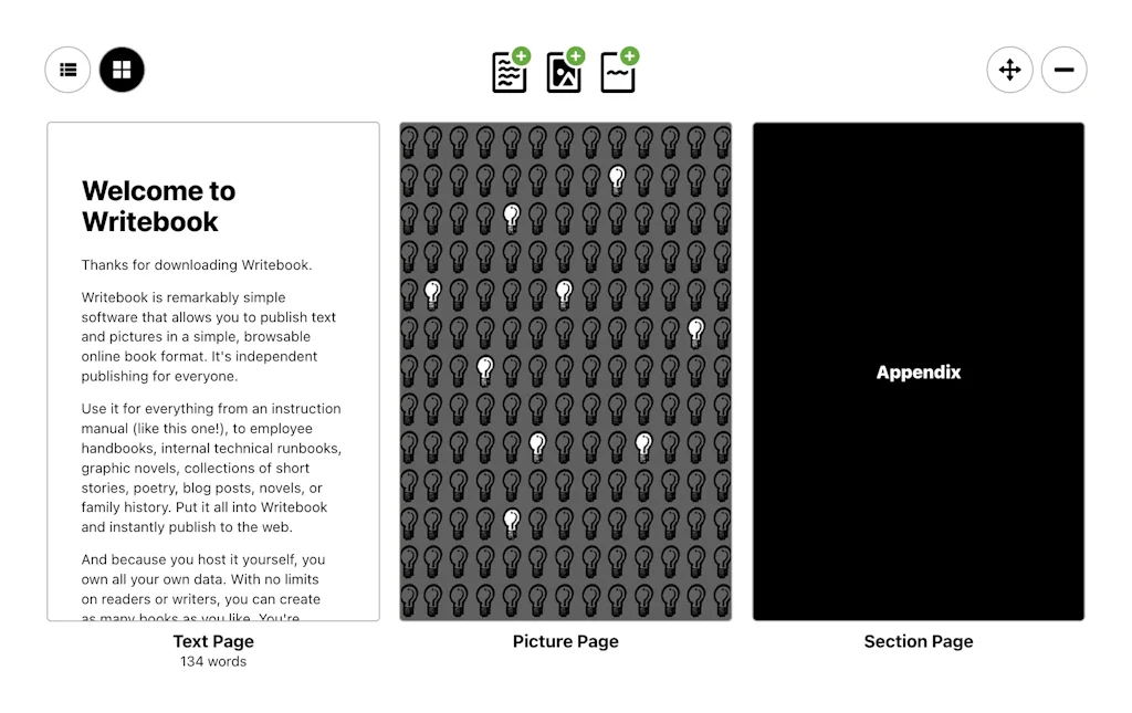 Writebook screenshot 6 of 6